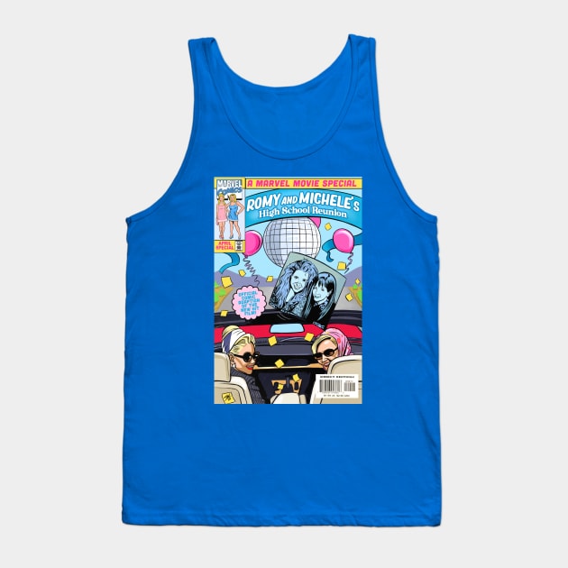 Romy & Michele Movie Comic Adaption Tank Top by ibtrav